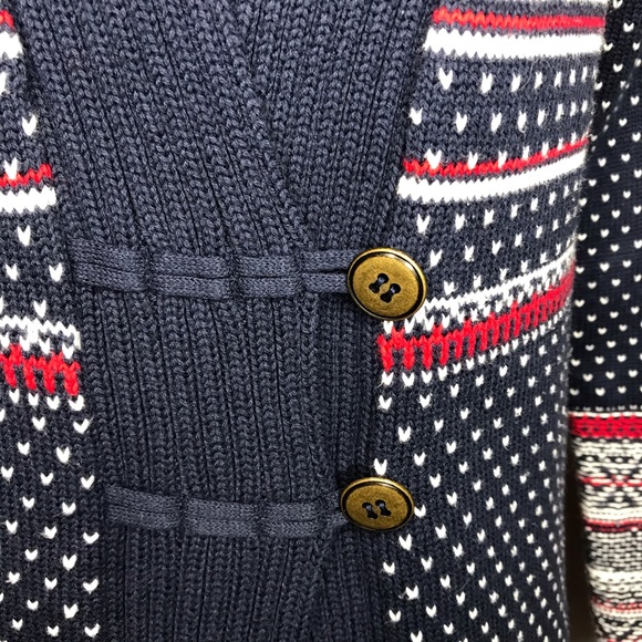 Hanna Andersson Nordic Sweater Tunic Buttons - Picture 4 of 8